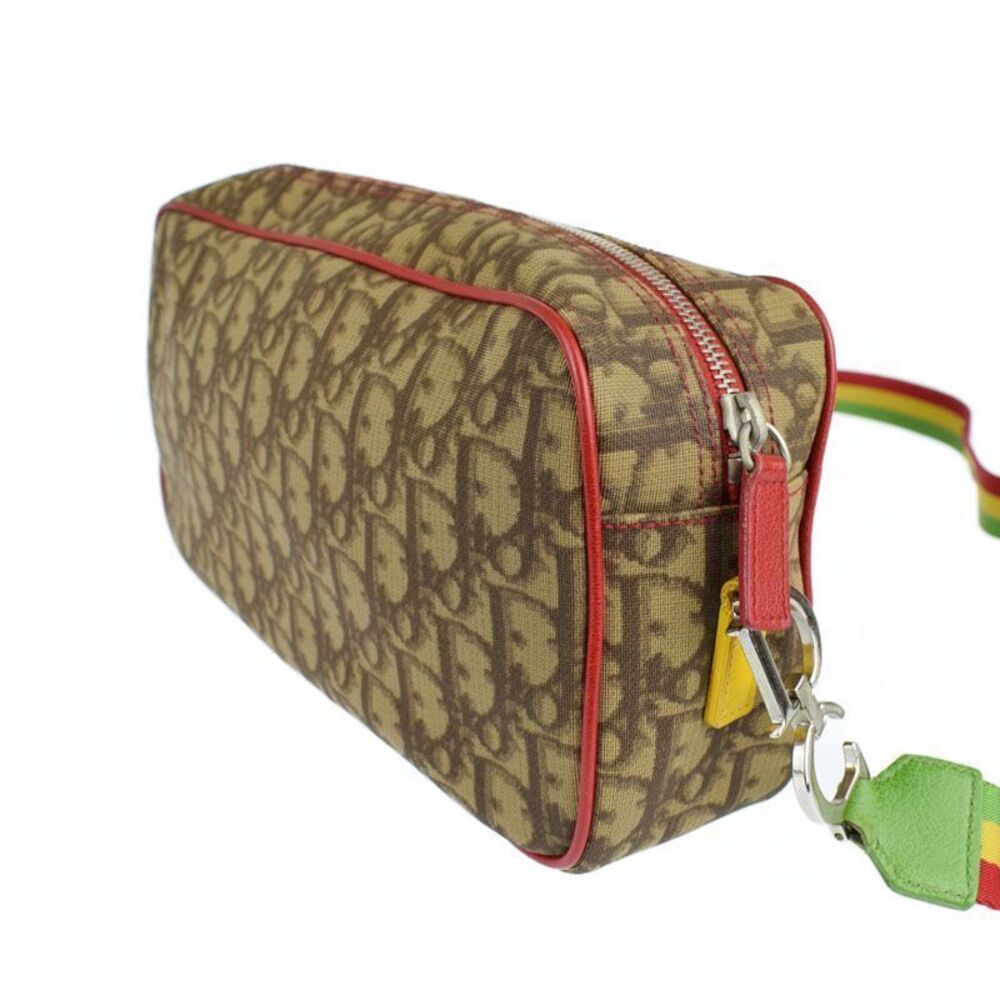 Dior Rasta Bag Brown Shoulder Trotter Multi Christian Brown